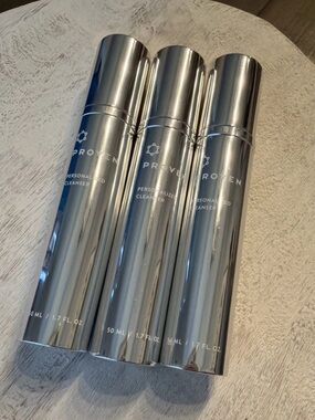 Proven Skincare Personalized Cleanser 1.7 Oz New No Boxes 3 Bottles